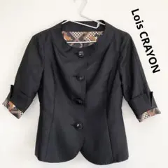 【Lois CRAYON】✳︎かわいいショート丈ジャケット✳︎Msize