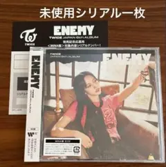 TWICE ミナ　CD enemy ソロ盤　シリアル　トレカなし
