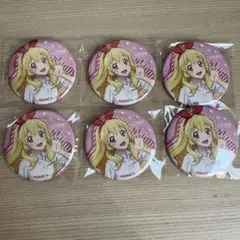 アイカツ　星宮いちご 缶バッジ　6点