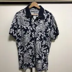 エトロ ペイズリー ポロシャツ