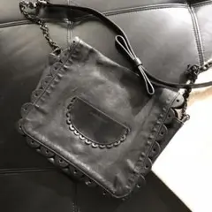 See By Chole シーバイクロエ レザーショルダーバッグ