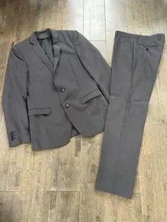 male ＆co サイズY6 ダークグレー ダブルボタン スーツ　cool