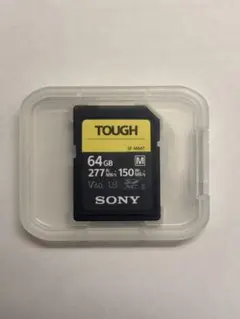 フォーマット済み　64GB SONY SDカード TOUGH SF-M64T