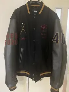 ステューシー STUSSY 40TH VARSITY JACKET スタジャン