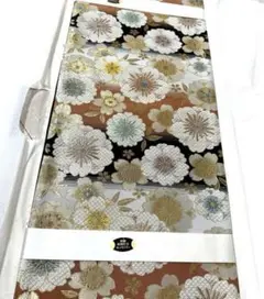 ★☆ 着物帯 西陣織 袋帯 正絹 ゴールド 桜 高級品　さくら☆★