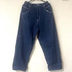 【9/1まで】メルローイキュウ　デニム　パンツ　フリーサイズ