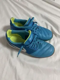 Nike ナイキ フットサルシューズ 青/緑 24.5cm
