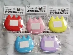 ようちえんバッジ　チューリップ　5色セット