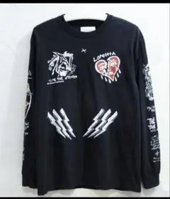 Black weirdos Cady Tattoo L/S Tee