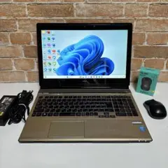NECノートPC Corei7 メモリ8GB SSD256Gオフィス2024年