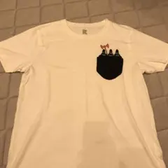 すてきな3人組　グラニフ　ポケット刺繍 Tシャツ S