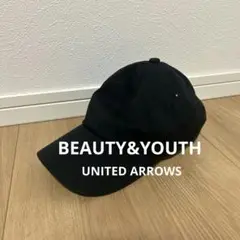 BEAUTY&YOUTH UNITED ARROWS コットンキャップ ブラック