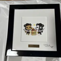 レトルト　レトセトラ　ドット絵複製原画(黒) 送料無料】レトセトラ ドット絵 複製原画 【黒】 第2期