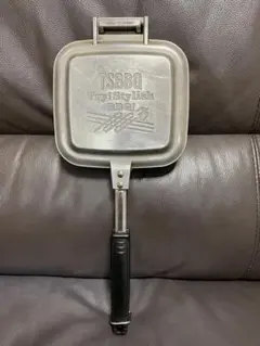 【燕三条製】TSBBQ 村の鍛冶屋 ホットサンドメーカー シルバーバージョン