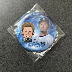埼玉西武ライオンズ　外崎修太選手ライオンズガチャ　缶バッチ