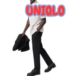 【UNIQLO】感動パンツ L ブラック