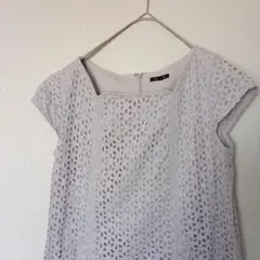DoCLASSE ワンピース カットワークレースコットン 13