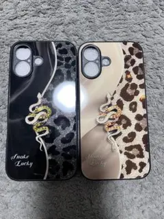 iPhone16 ケース　蛇　2セット