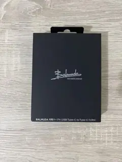 BALMUDA USB Type-C ケーブル 0.9m ブラック