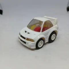 チョロＱ　ランサーエボリューションⅥ　ホワイト スポーツカー ミニカー