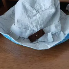 ハンドメイド　リバーシブル帽子