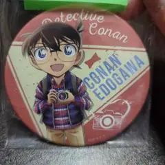 名探偵コナン ちょいデカ缶バッジ 登山 江戸川コナン