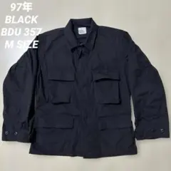 希少サイズ　97年 BDU　BLACK357　ジャケット　ブラック黒　 M-S