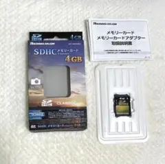 SDHCメモリーカード 4GB