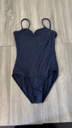 ウェアモア　wearmoi レオタード 紺　ネイビー