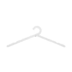 無印良品 携帯用アルミ折りたたみ式ハンガー 使用時：約幅３８ｃｍ