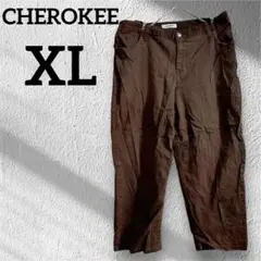 CHEROKEE 【XL】ブラウン チノパン