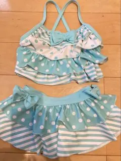 【8月2日まで限定出品値下げ】水着 女の子 セパレート マザウェイズ104センチ