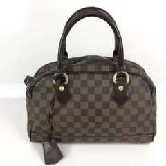 LOUIS VUITTON ヴィトン ダミエ ドゥオモ ハンドバッグ ブラウン