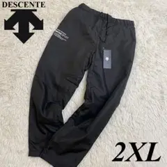 デサント DESCENTE ウインドパンツ テーパードパンツ　ブラック　2XL