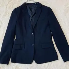 UNIQLO ユニクロ ストライプ テーラードジャケット オフィス S 1-41