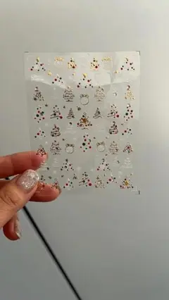 クリスマス ネイルシール デザイン