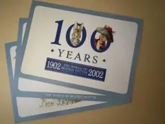 ピーターラビット　100年　ハガキ　3枚