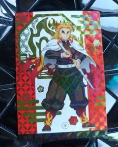 鬼滅の刃　銀だこ　限定コラボカード　カード　第2弾　煉獄杏寿郎　ホログラム　レア