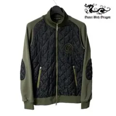極美品 ダンスウィズドラゴン 中綿 裏起毛 ジップ ジャケット メンズ 2