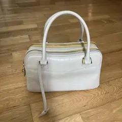￼ボストンバック　白　ファルチニューヨーク