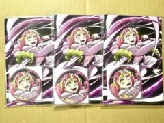 鬼滅の刃　全集中展　缶バッジ＆ポストカードセット　甘露寺蜜璃　3点セット