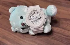 Baby-G ホワイト カジュアル時計