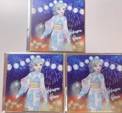 バンドリ 氷川日菜　JOYSOUND 色紙　3枚セット