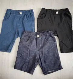 moujonjon 90㌢　男の子半ズボン　3点セット