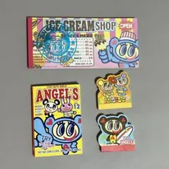 エンジェルブルー　メモ帳4点セット