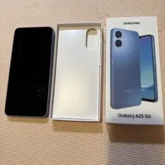 SIMフリー Galaxy A25 5G Blue 64GB 本体 新品開封済