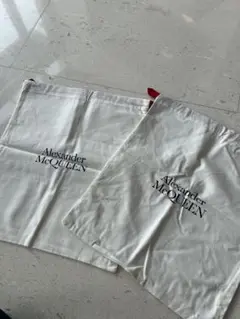 Alexander McQueen シューズバッグ 2枚セット