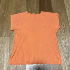 fifth オレンジ サマーニット