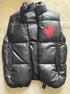 値下げ中　　DSQUARED2 レザー使用ダウンベスト　ヴィンテージ 値下げ中 DSQUARED2 レザー使用ダウンベスト ヴィンテージ