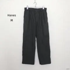 ヘインズ|メンズ パンツ【M】イージーパンツ ストレート ウエストゴム 紐調整可